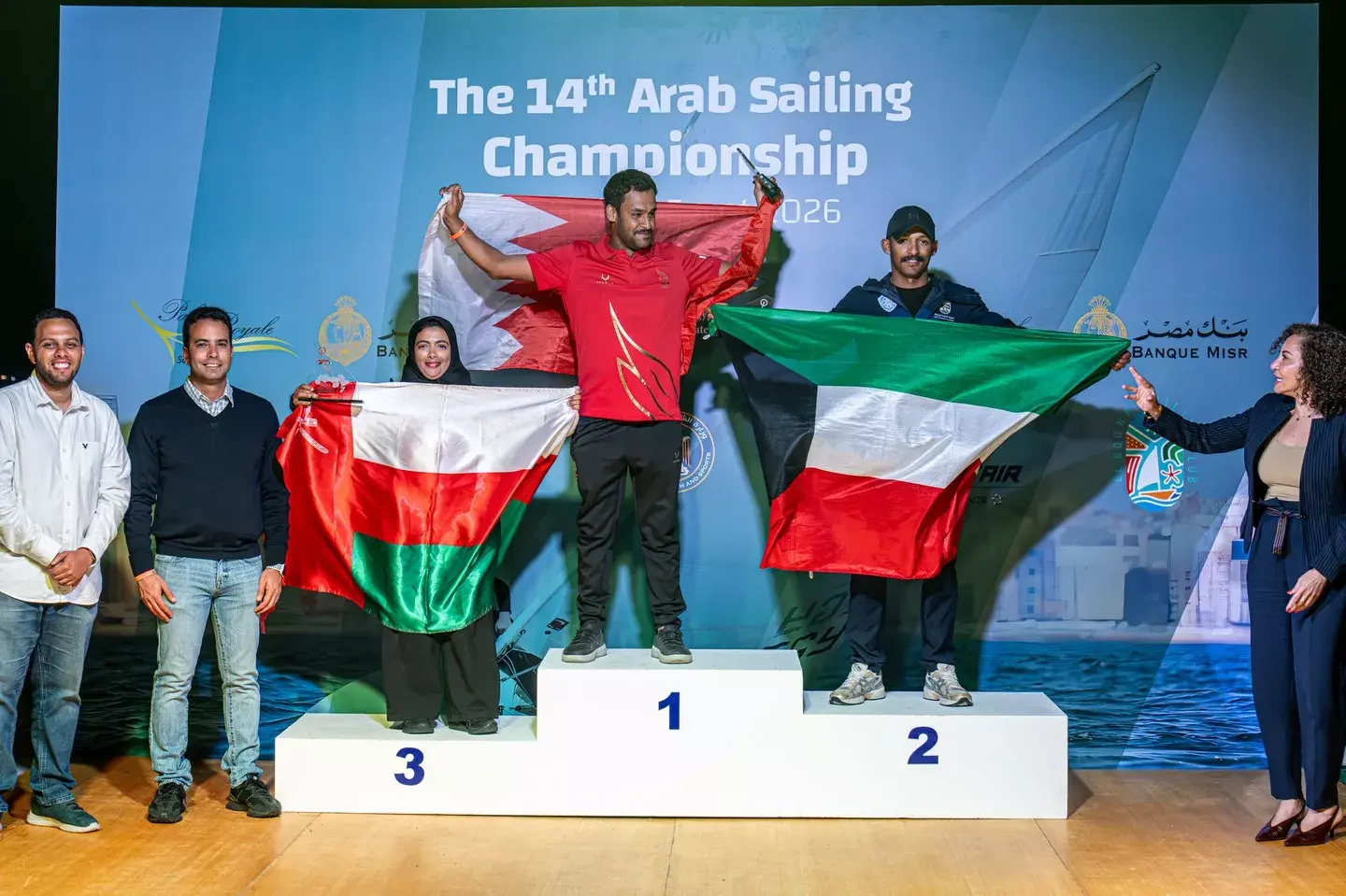 SSL Sailors at the Arab Sailing Championship